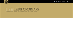 Desktop Screenshot of live-less-ordinary.com